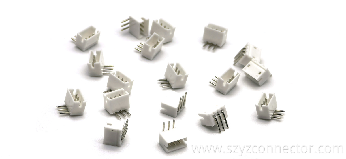 WAFER ZH1.5 Right Angle DIP Pin header Connector 1*3P